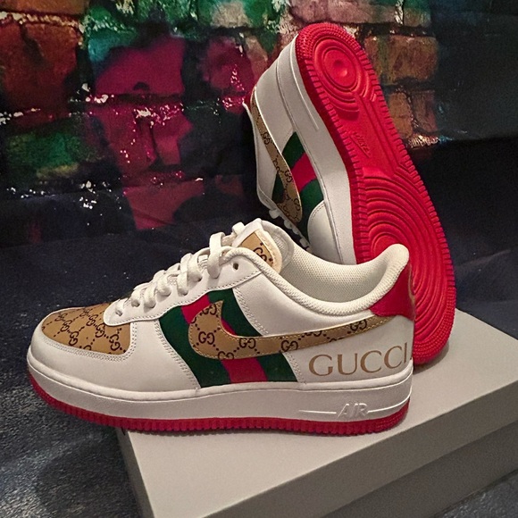 Custom Gucci Air Force One - Picture 4 of 4